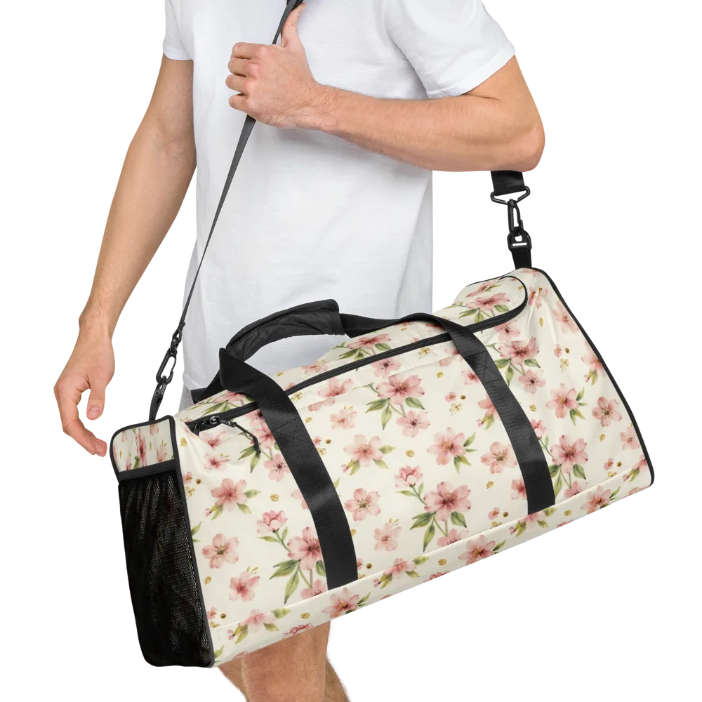 Petal Almanac on Duffle Bag — Right Front