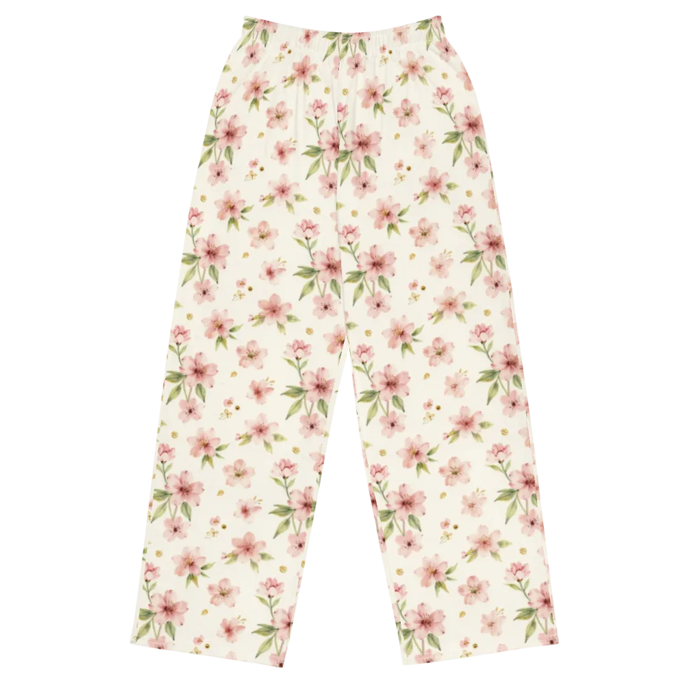 Petal Almanac on Wide-Leg Pants — Front