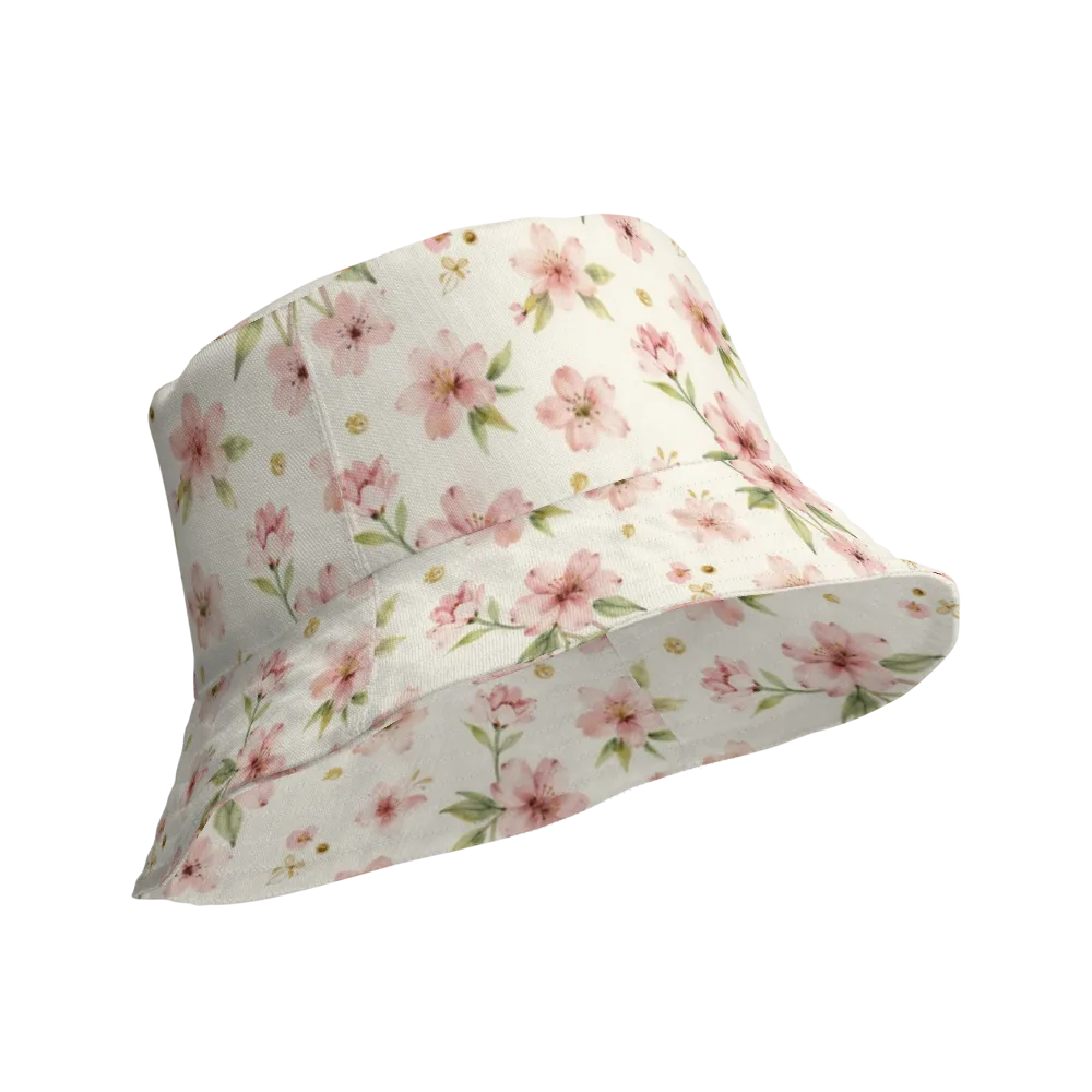 Petal Almanac on Reversible Bucket Hat — Product details Outside