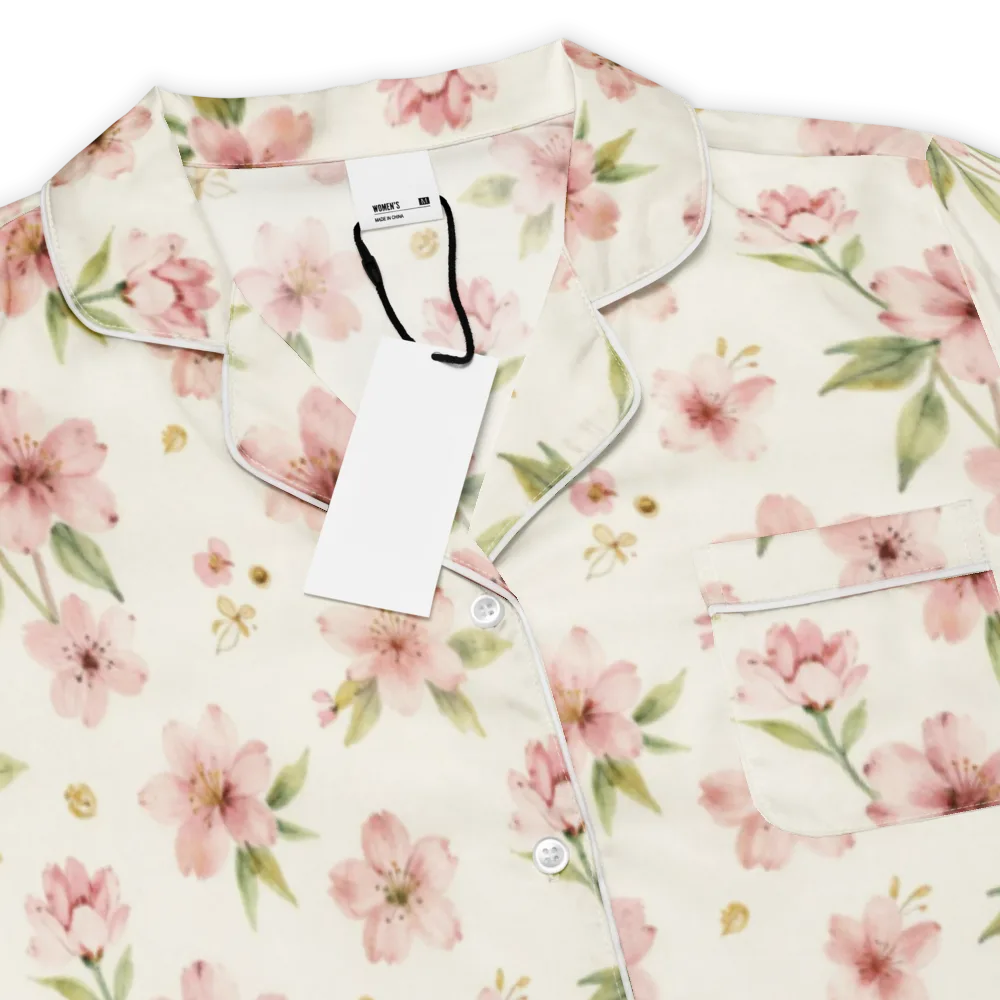 Petal Almanac on Women's Short Sleeve Pajama Top — Product details