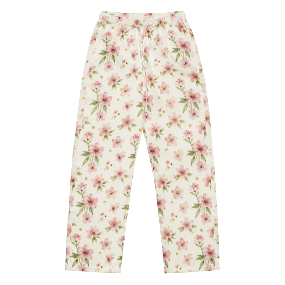 Petal Almanac on Women's Pajama Pants — Front