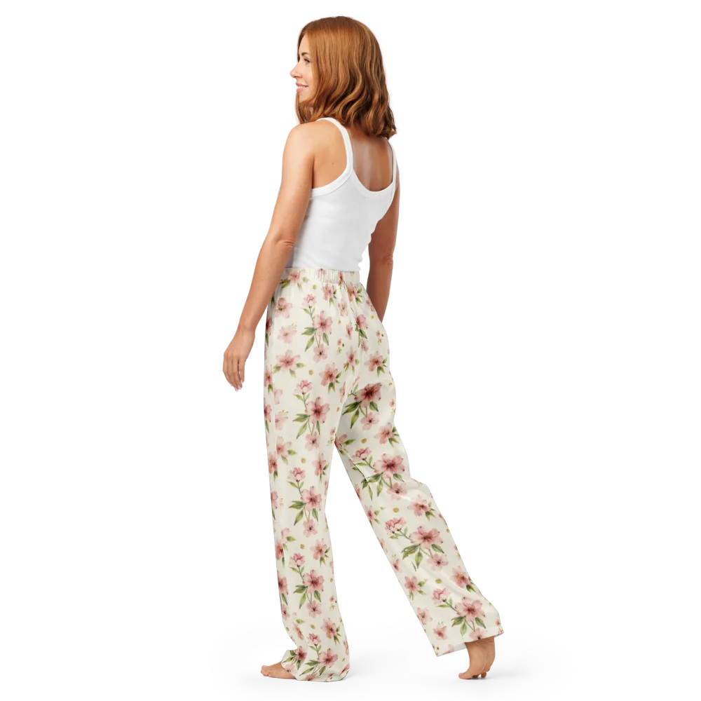 Petal Almanac on Women's Pajama Pants — Back