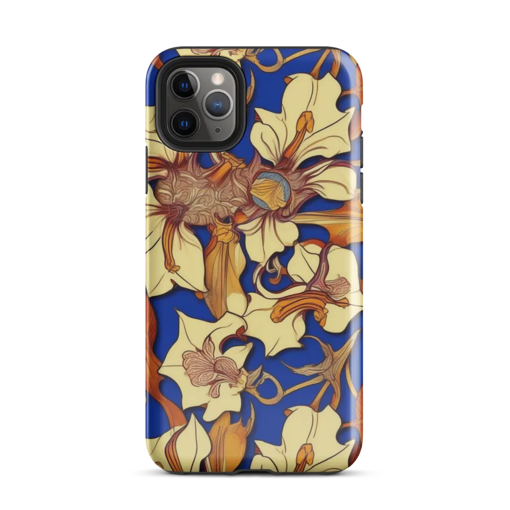 Cobalt Nouveau on Tough Case for iPhone® — Front