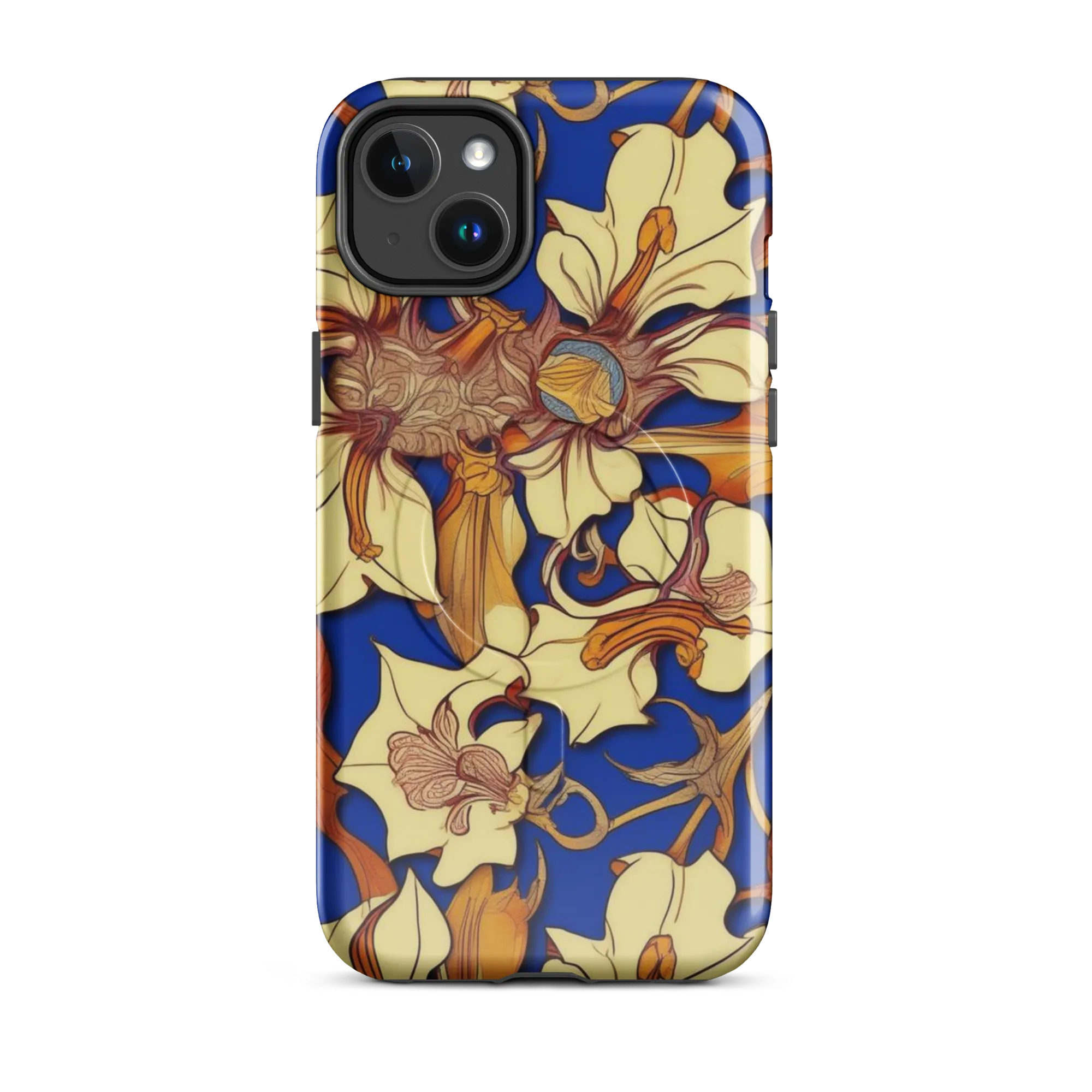 Cobalt Nouveau on MagSafe Tough Case for iPhone® — Front