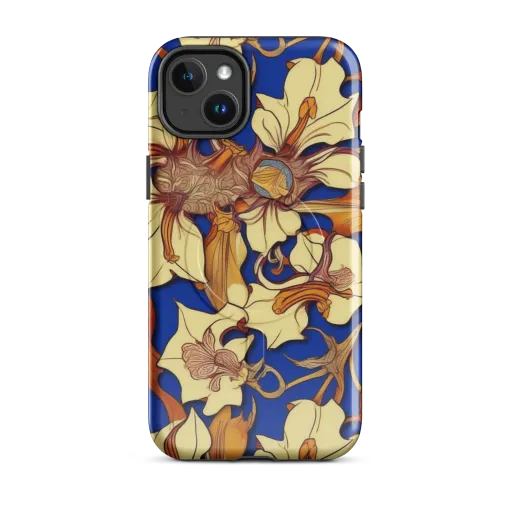 Cobalt Nouveau on a MagSafe Tough Case for iPhone®