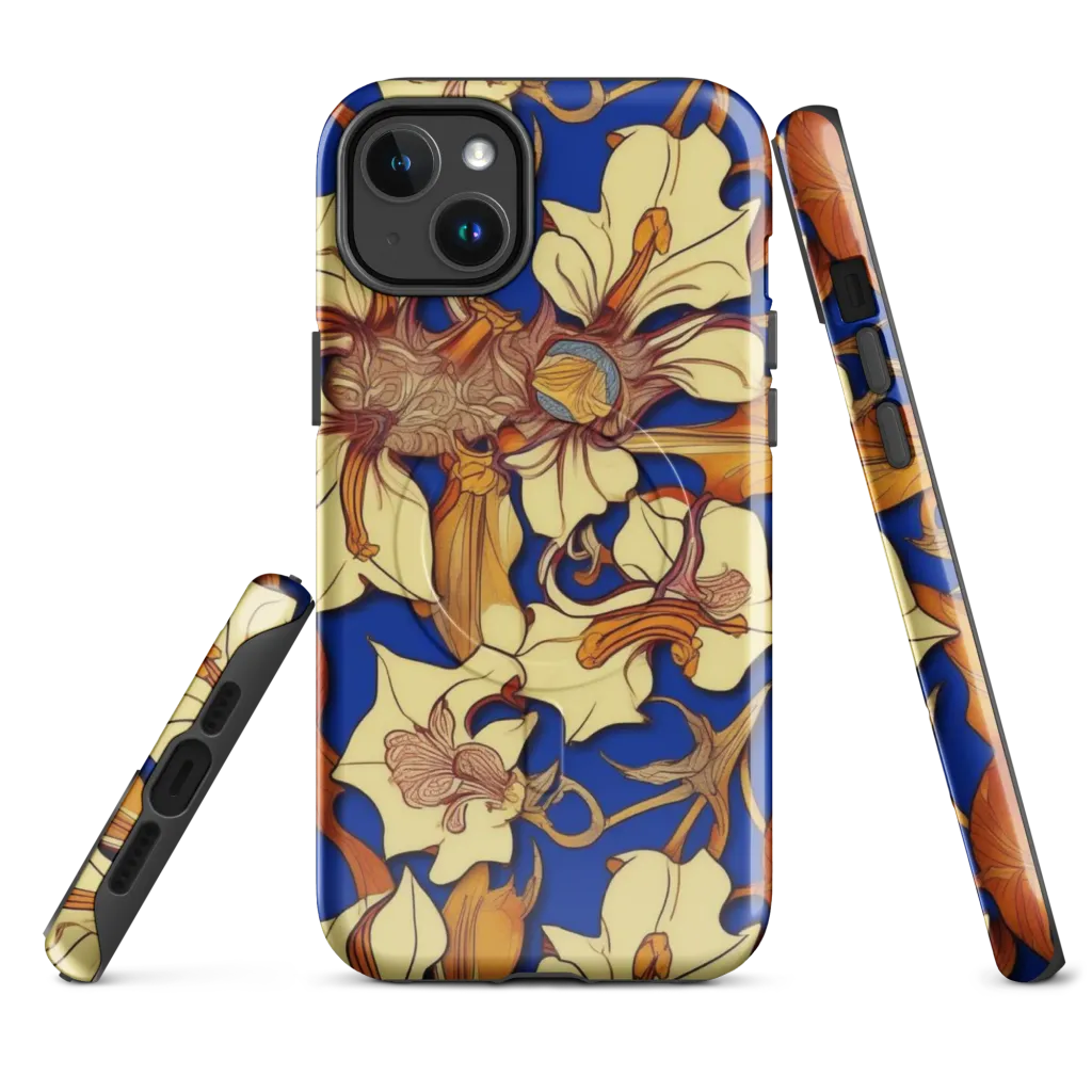 Cobalt Nouveau on MagSafe Tough Case for iPhone® — Front