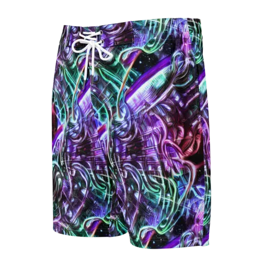 Nebula Fusions on a Men's Board Shorts