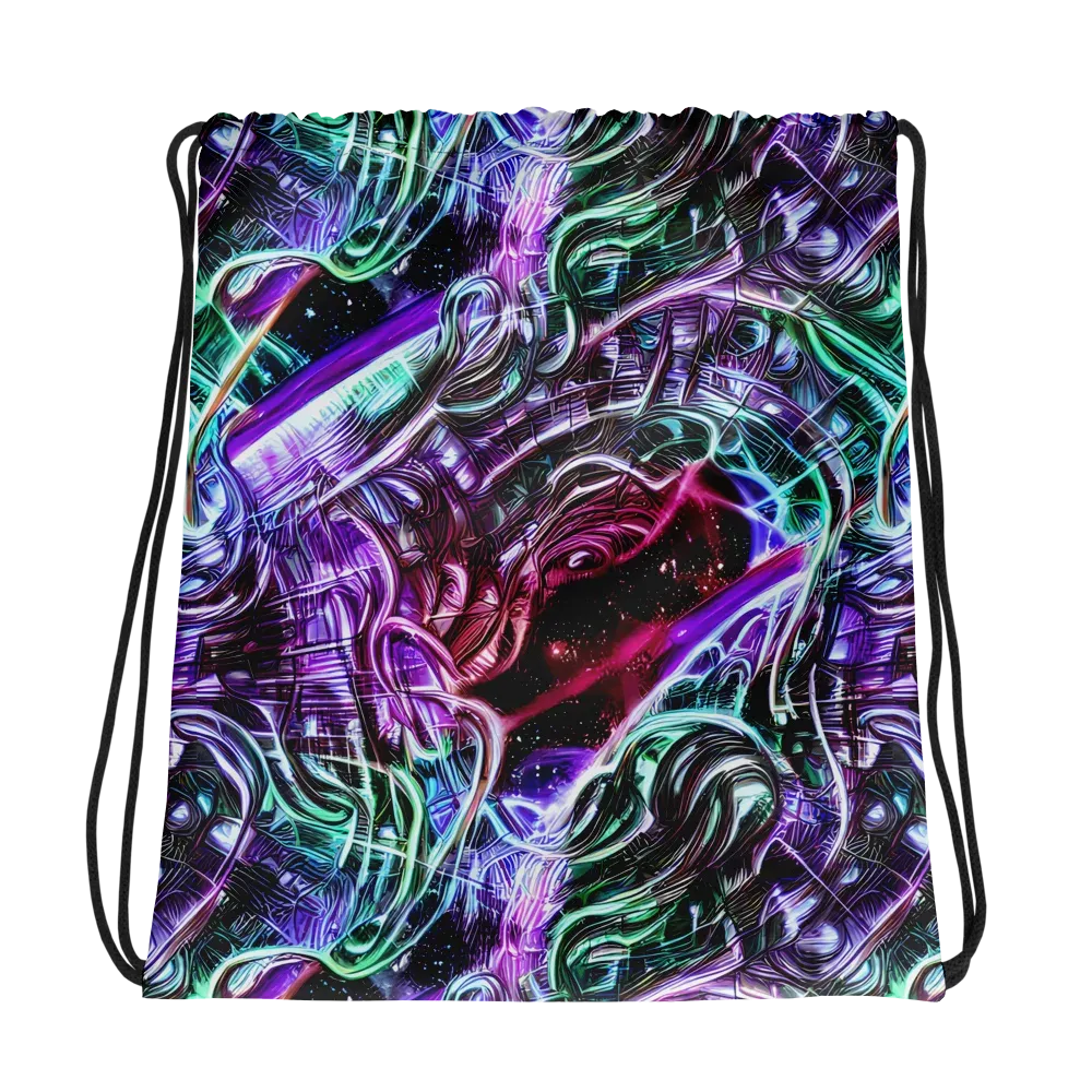 Nebula Fusions on Drawstring Bag — Photo