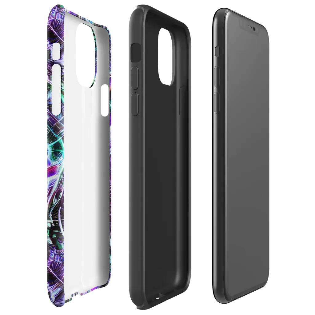 Nebula Fusions on Tough Case for iPhone® — Right