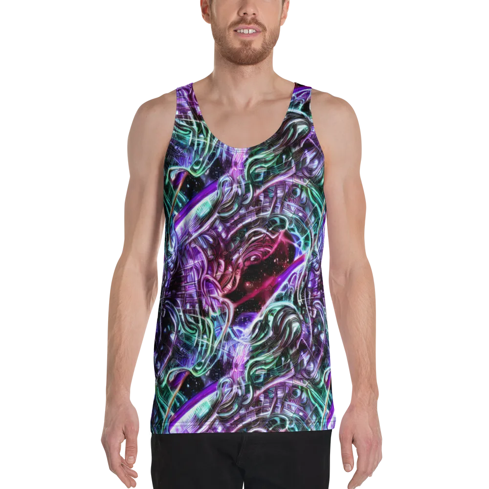 Nebula Fusions on Men's Tank Top — Front