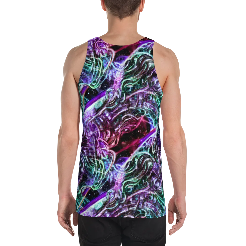 Nebula Fusions on Men's Tank Top — Back