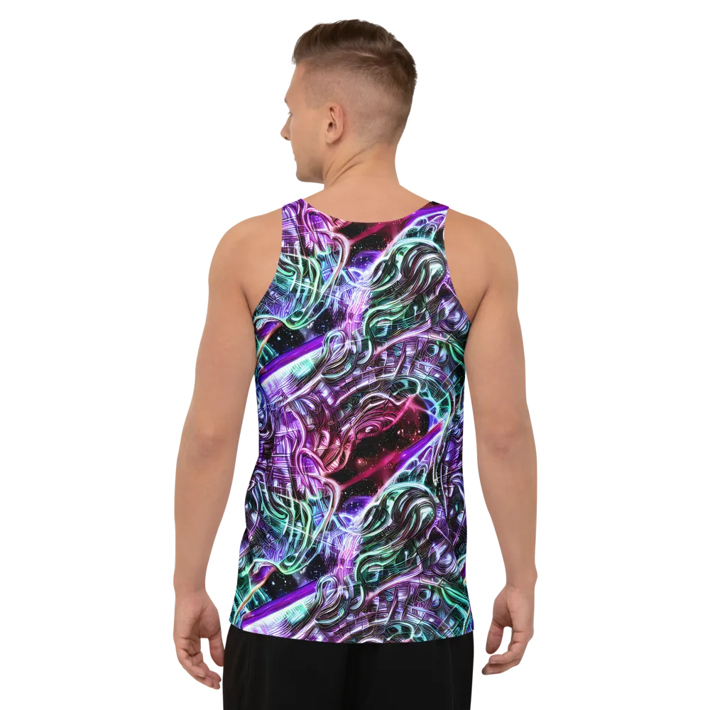 Nebula Fusions on Men's Tank Top — Back