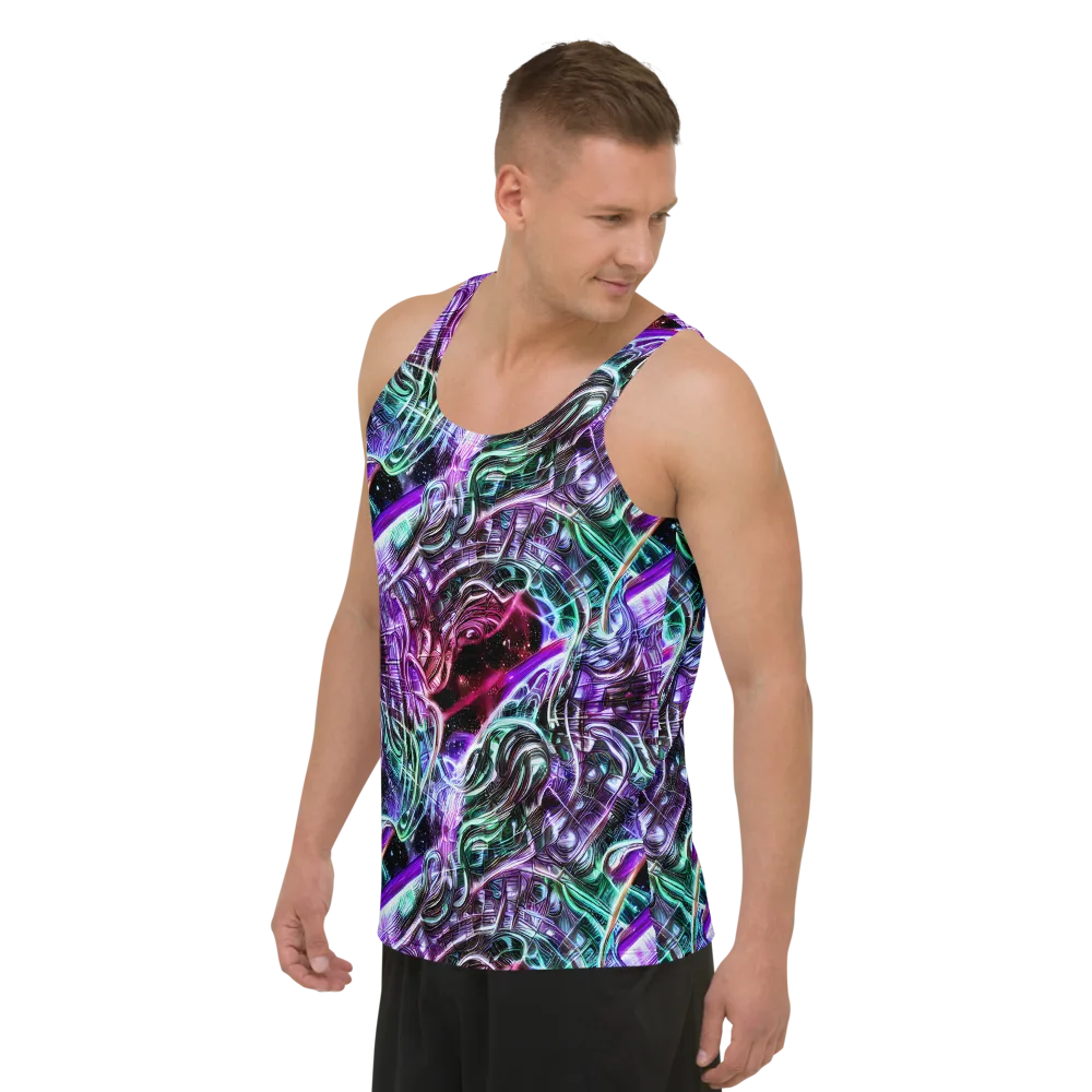 Nebula Fusions on Men's Tank Top — Left Front