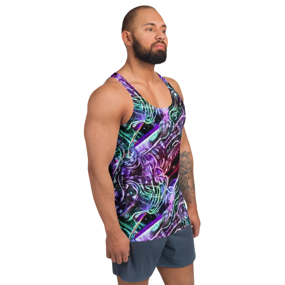 Nebula Fusions on Men's Tank Top — Right Front