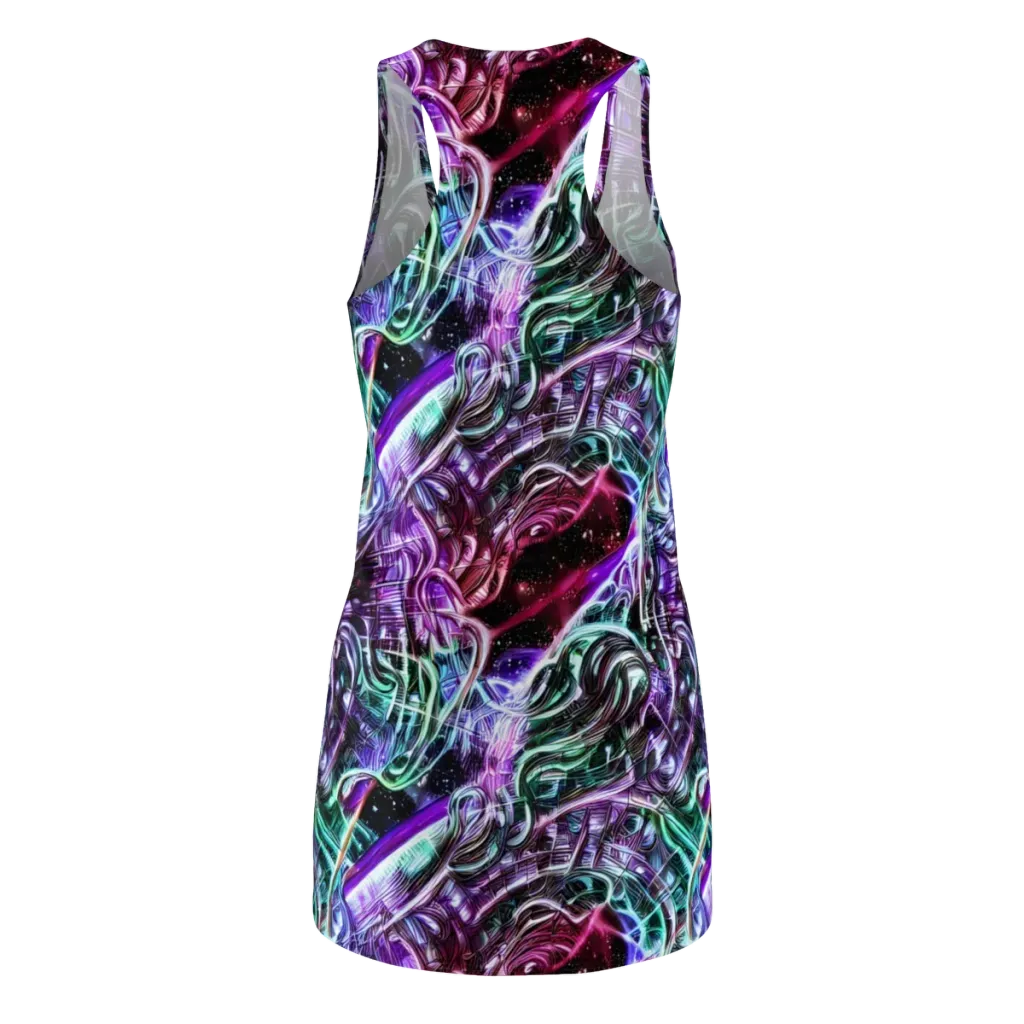 Nebula Fusions on Racerback Dress — Back