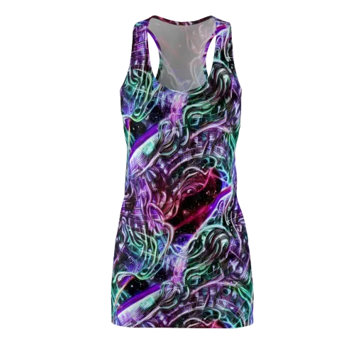 Nebula Fusions on a Racerback Dress