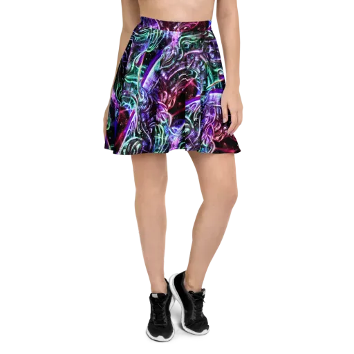 Nebula Fusions on a Skater Skirt