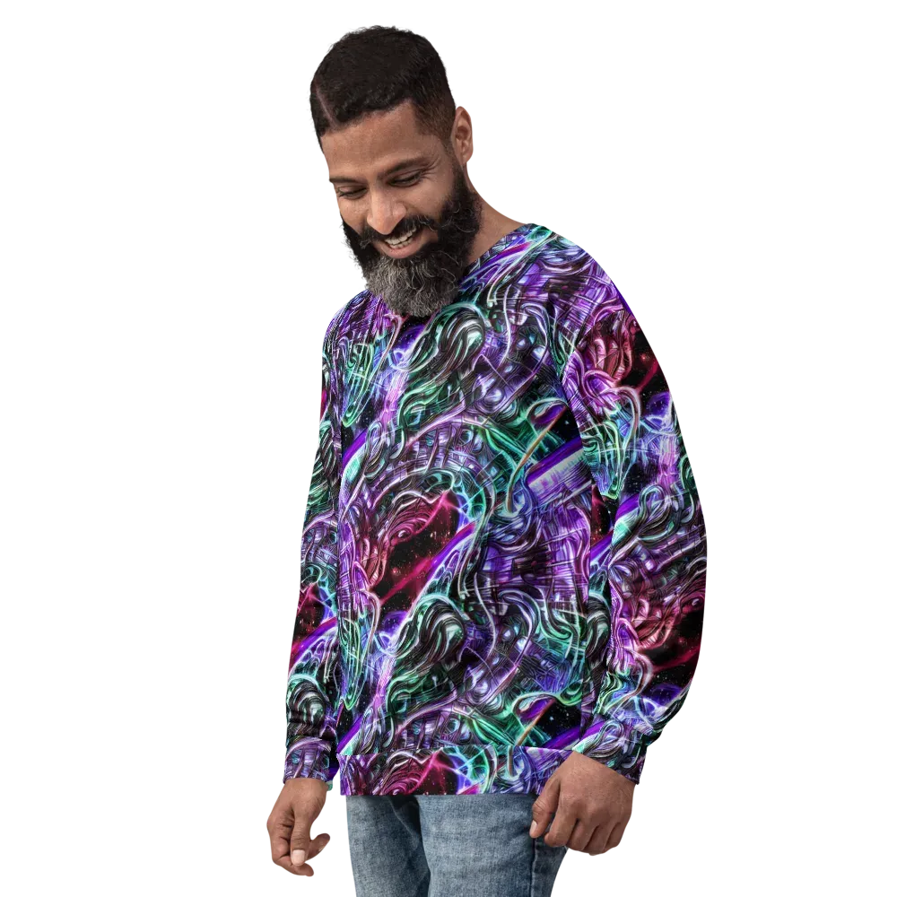 Nebula Fusions on Sweatshirt — Left Front