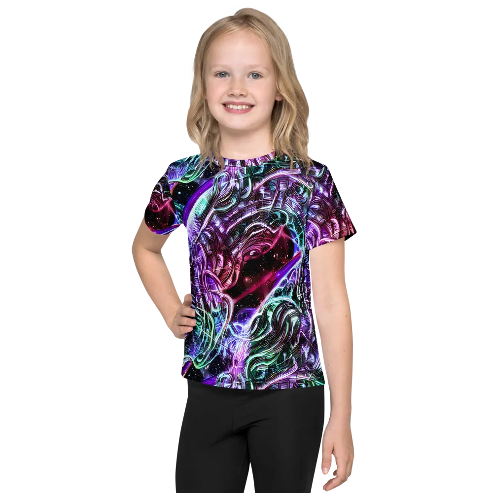 Nebula Fusions on Kids Crew Neck T-Shirt — Front