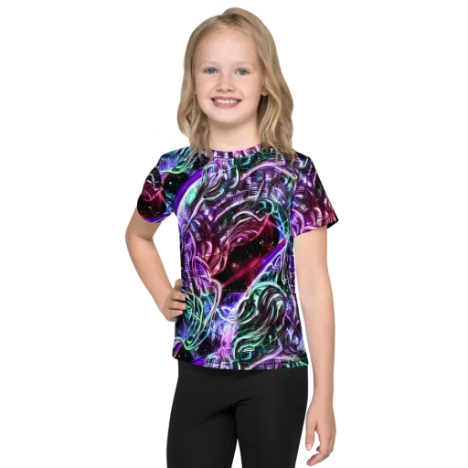Nebula Fusions on a Kids Crew Neck T-Shirt