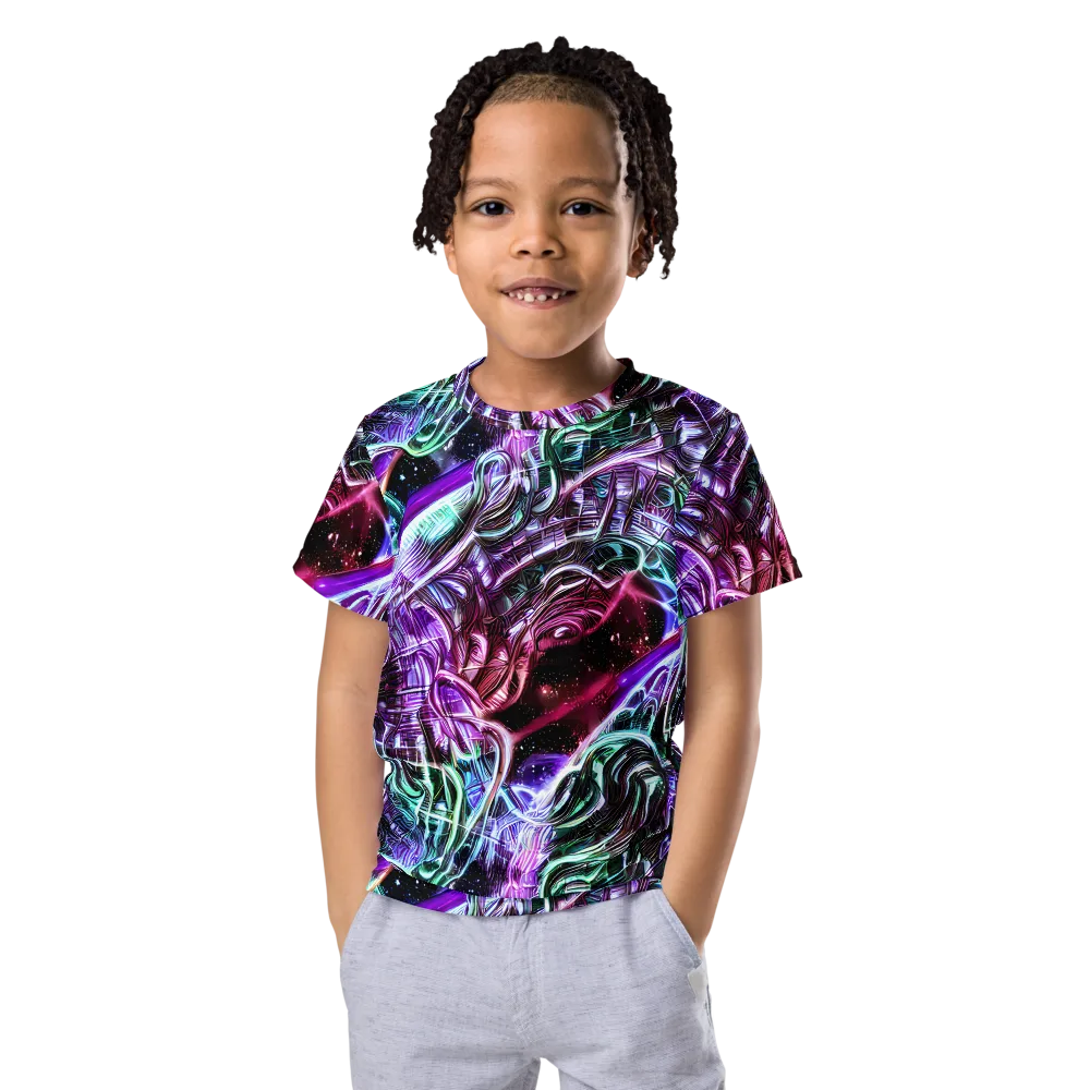 Nebula Fusions on Kids Crew Neck T-Shirt — Front