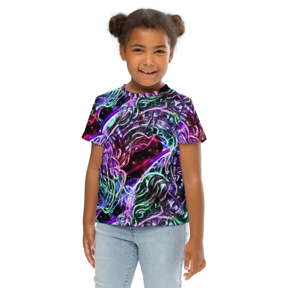 Nebula Fusions on Kids Crew Neck T-Shirt — Front