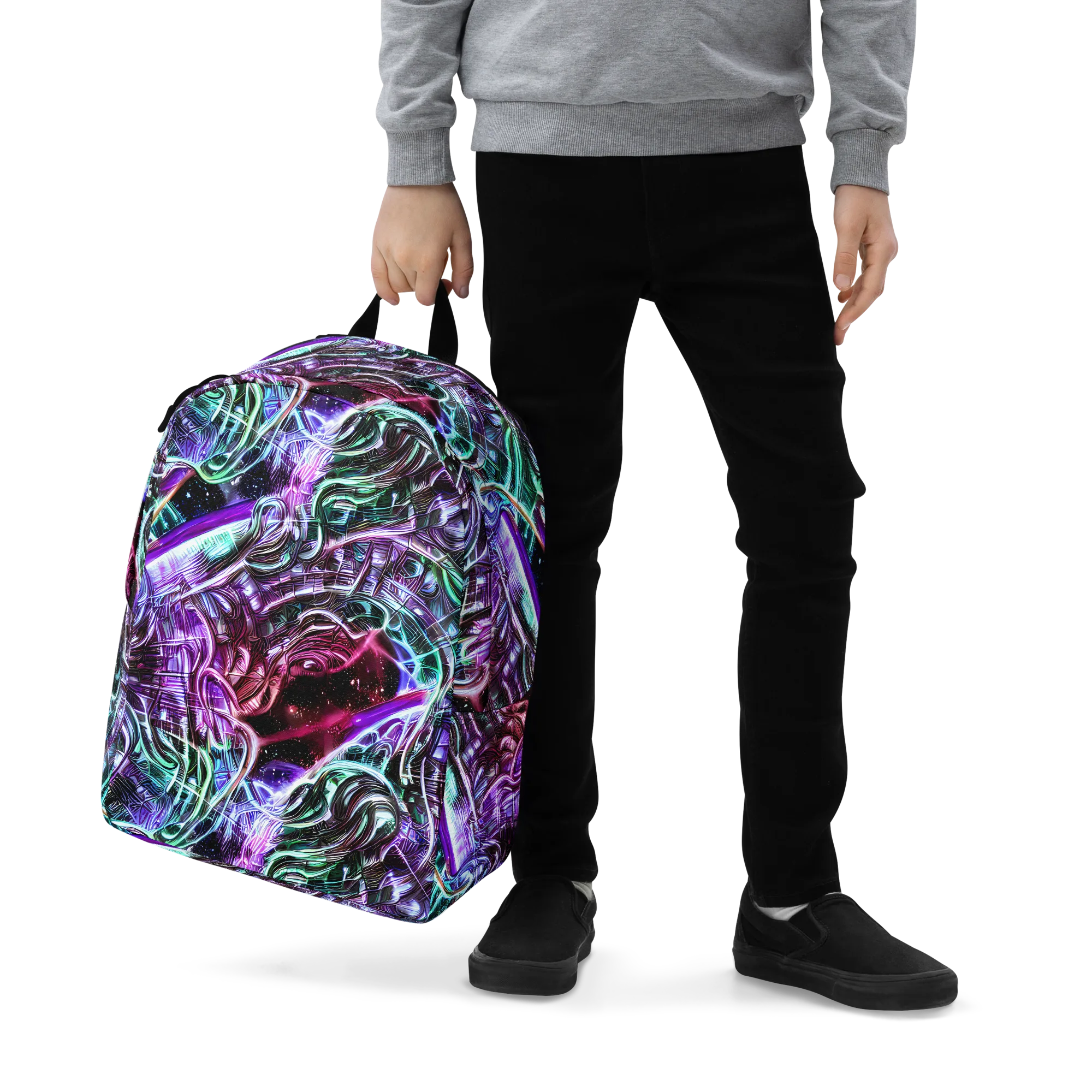 Nebula Fusions on Minimalist Backpack — Zoomed-in