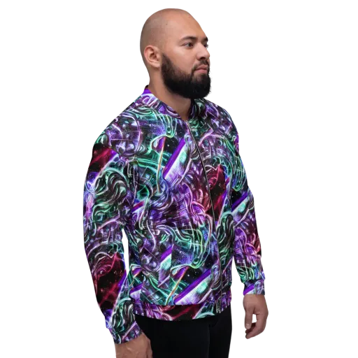 Nebula Fusions on a Bomber Jacket