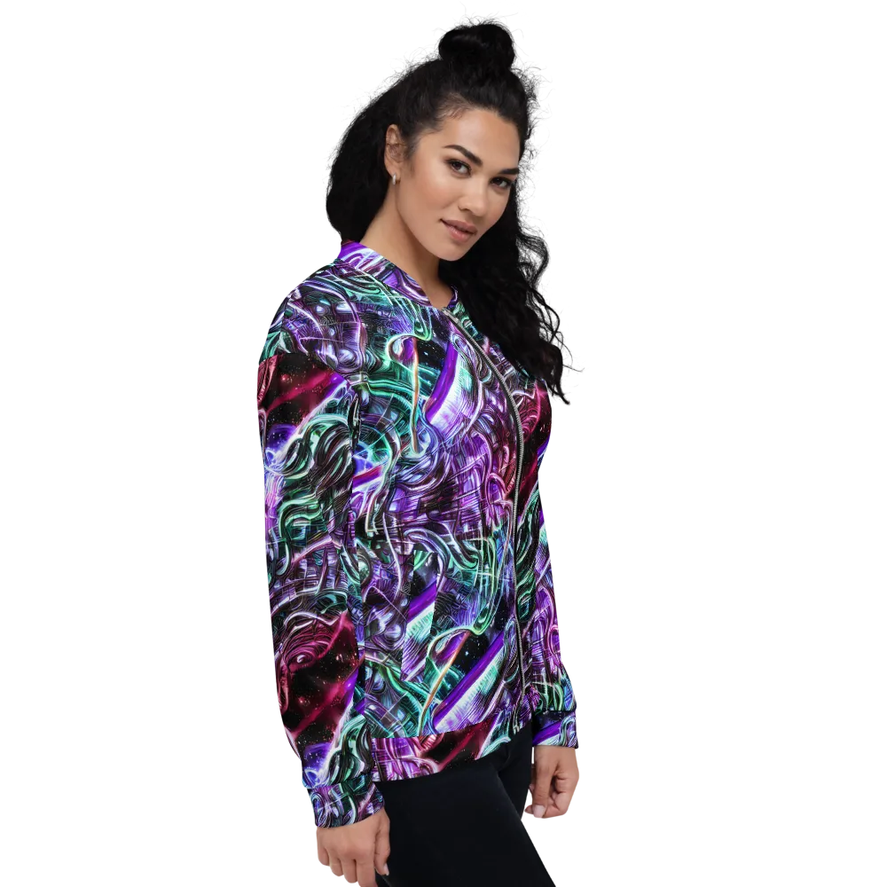 Nebula Fusions on Bomber Jacket — Right