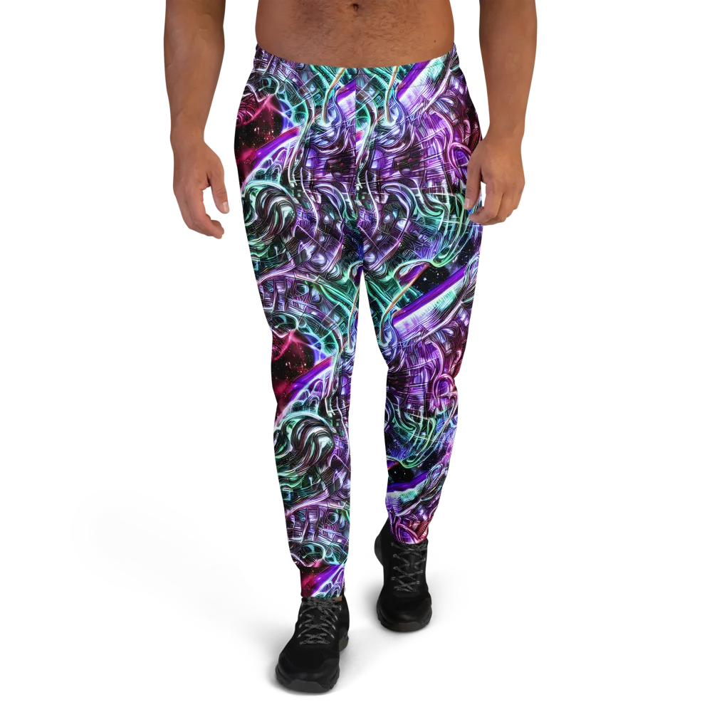 Nebula Fusions on Men's Joggers — Front