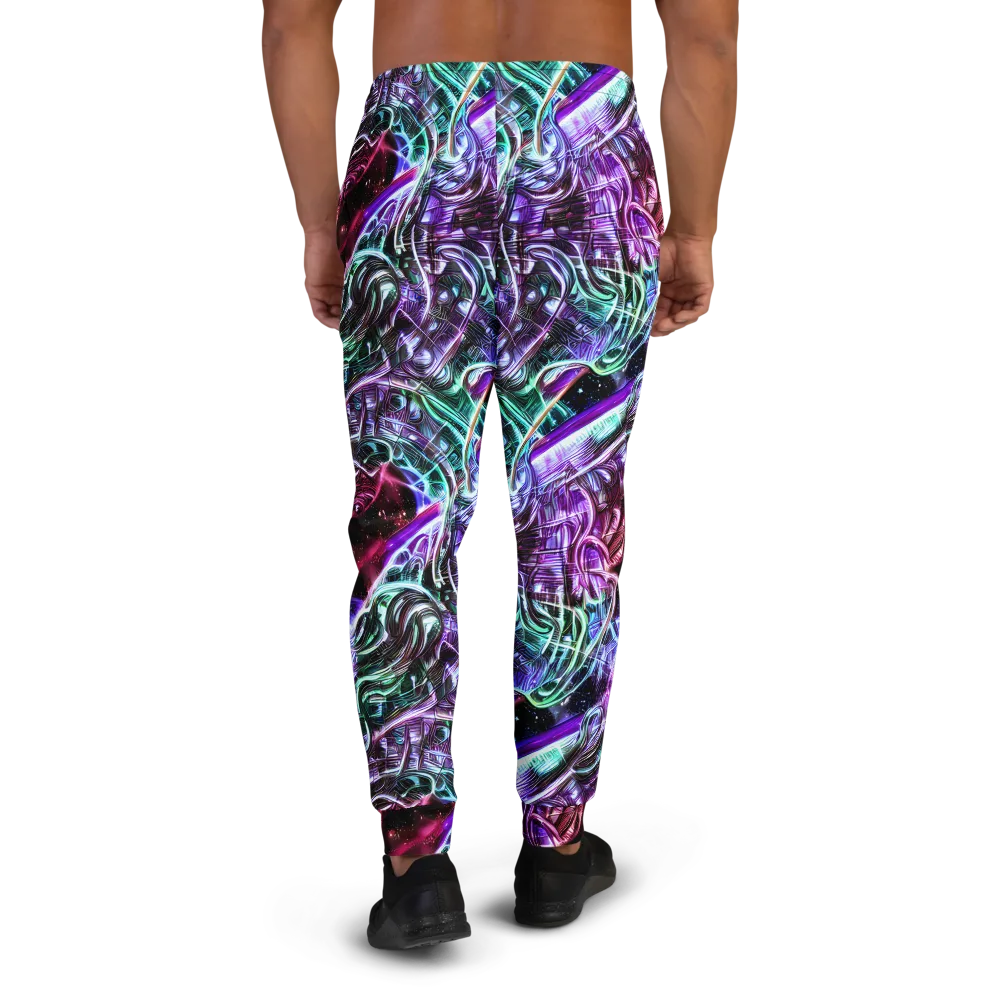 Nebula Fusions on Men's Joggers — Back