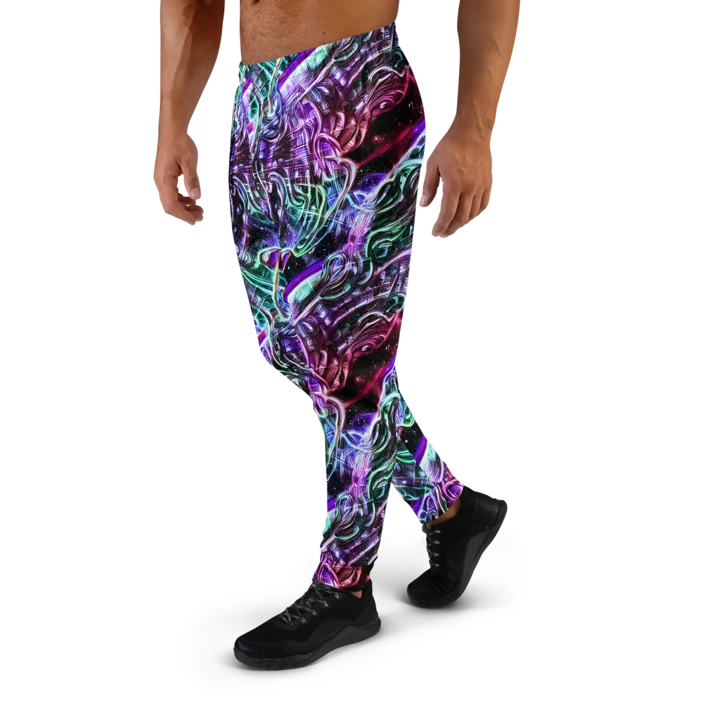 Nebula Fusions on Men's Joggers — Left