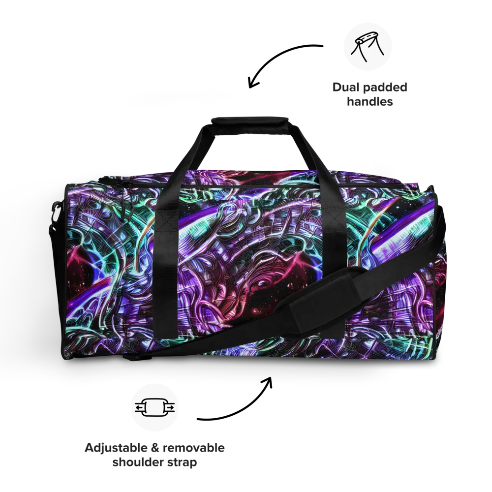Nebula Fusions on Duffle Bag — Front
