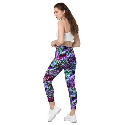 Nebula Fusions on a Leggings with Pockets