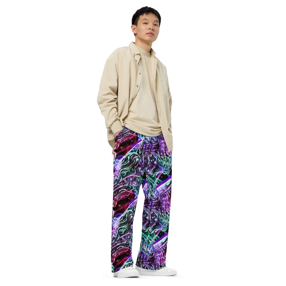 Nebula Fusions on Wide-Leg Pants — Right Front