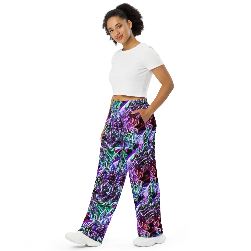 Nebula Fusions on Wide-Leg Pants — Left Front
