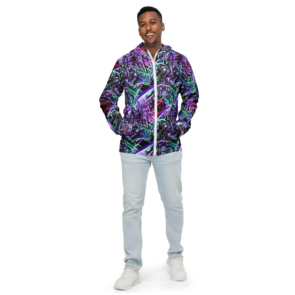 Nebula Fusions on Men's Windbreaker — Front