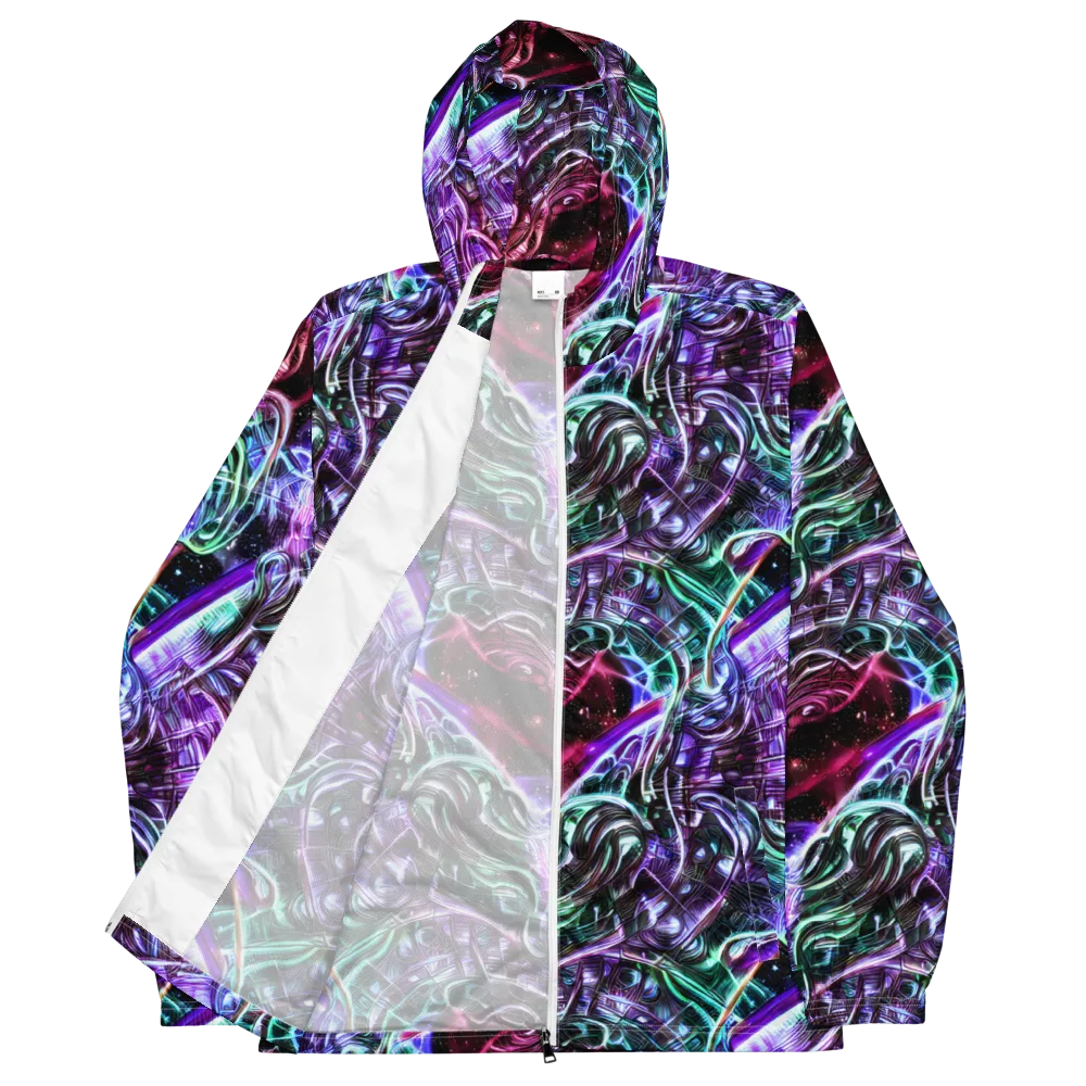 Nebula Fusions on Men's Windbreaker — Front