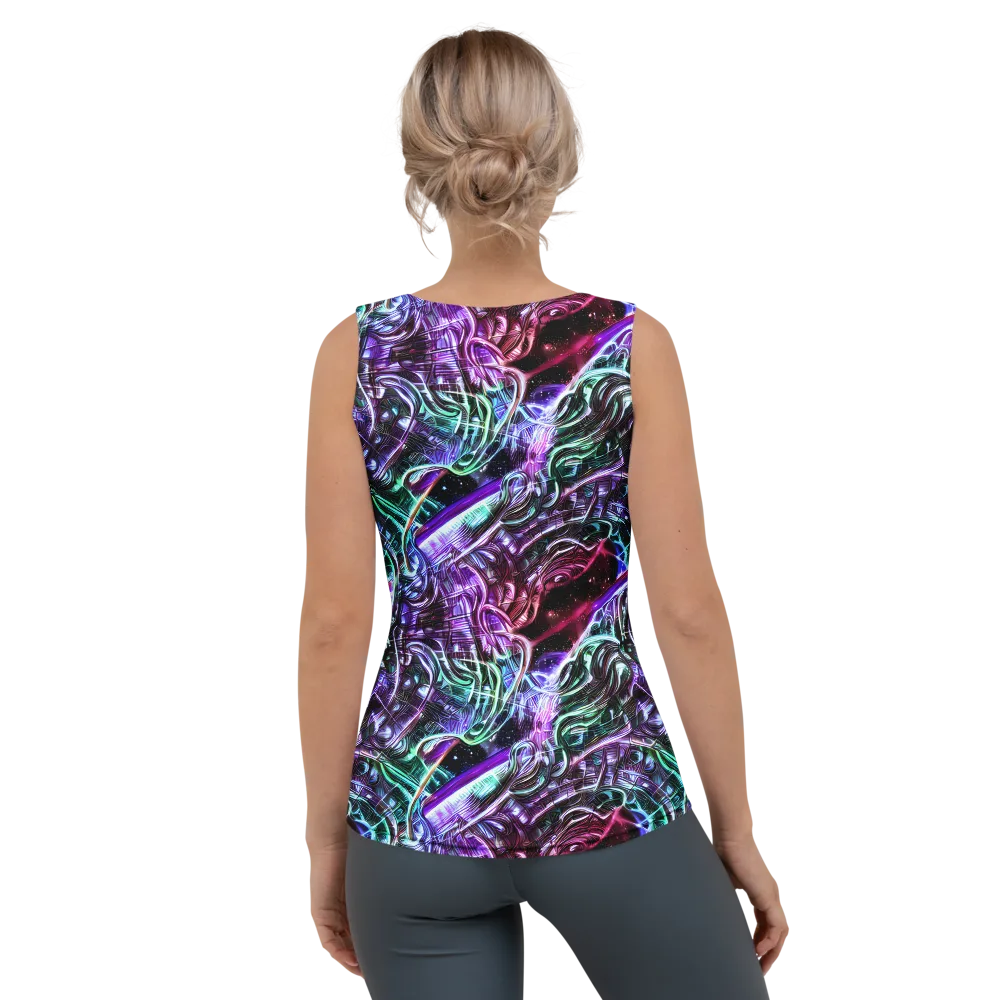 Nebula Fusions on Women's Tank Top — Back
