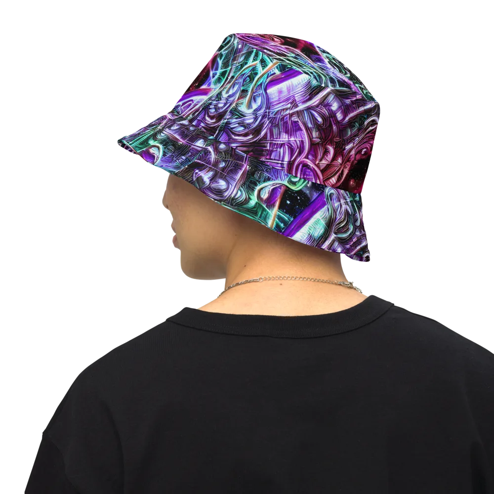 Nebula Fusions on Reversible Bucket Hat — Back Inside