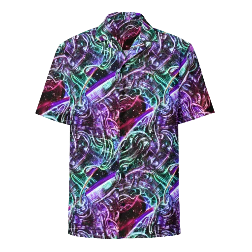Nebula Fusions on a Button Shirt