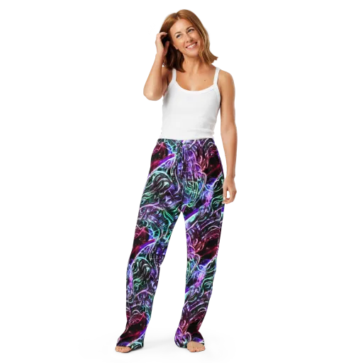Nebula Fusions on a Women's Pajama Pants
