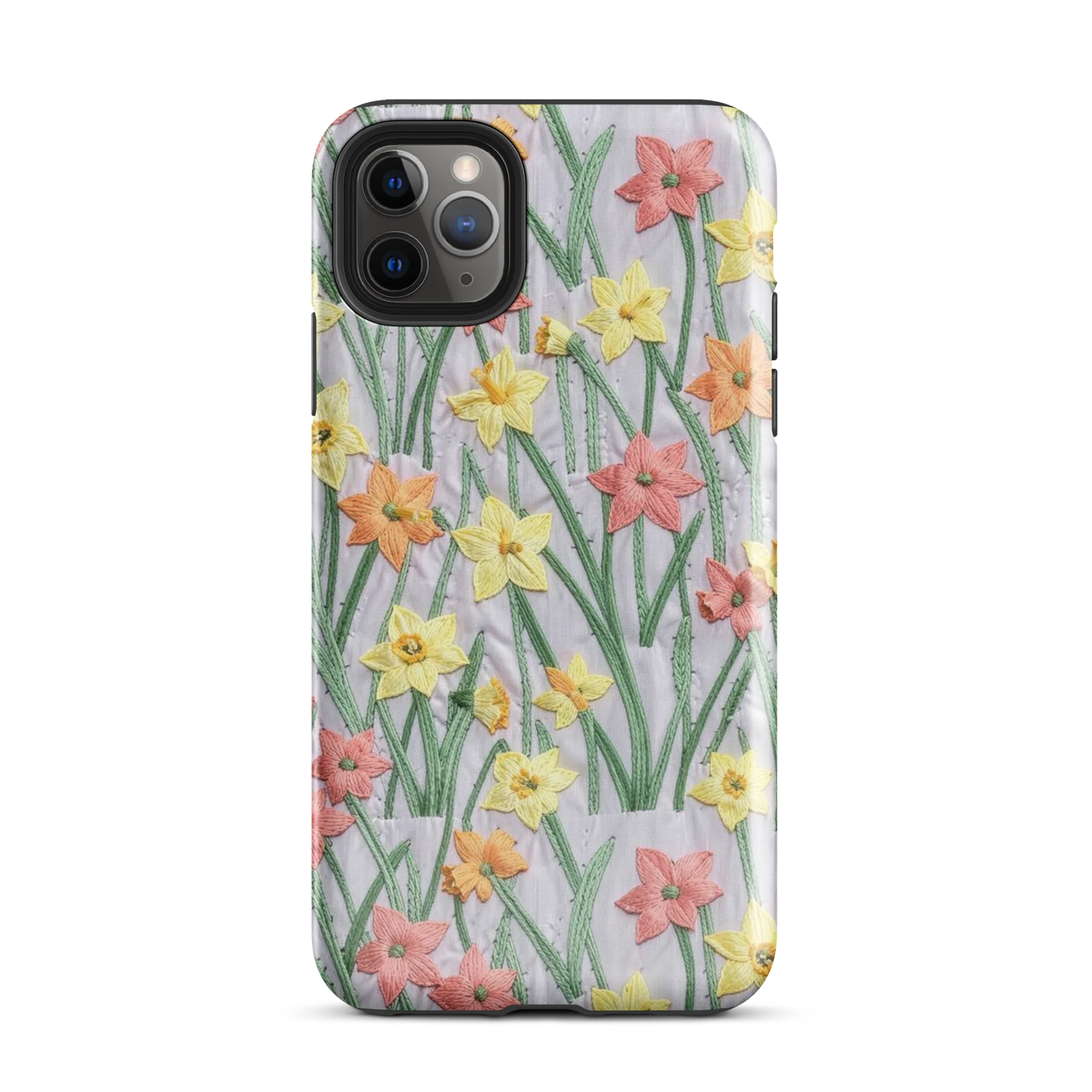 Daffodil Stitch on Tough Case for iPhone® — Front