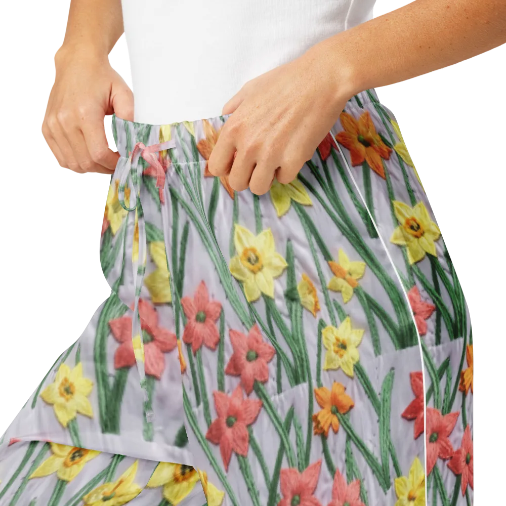 Daffodil Stitch on Women's Pajama Pants — Product details