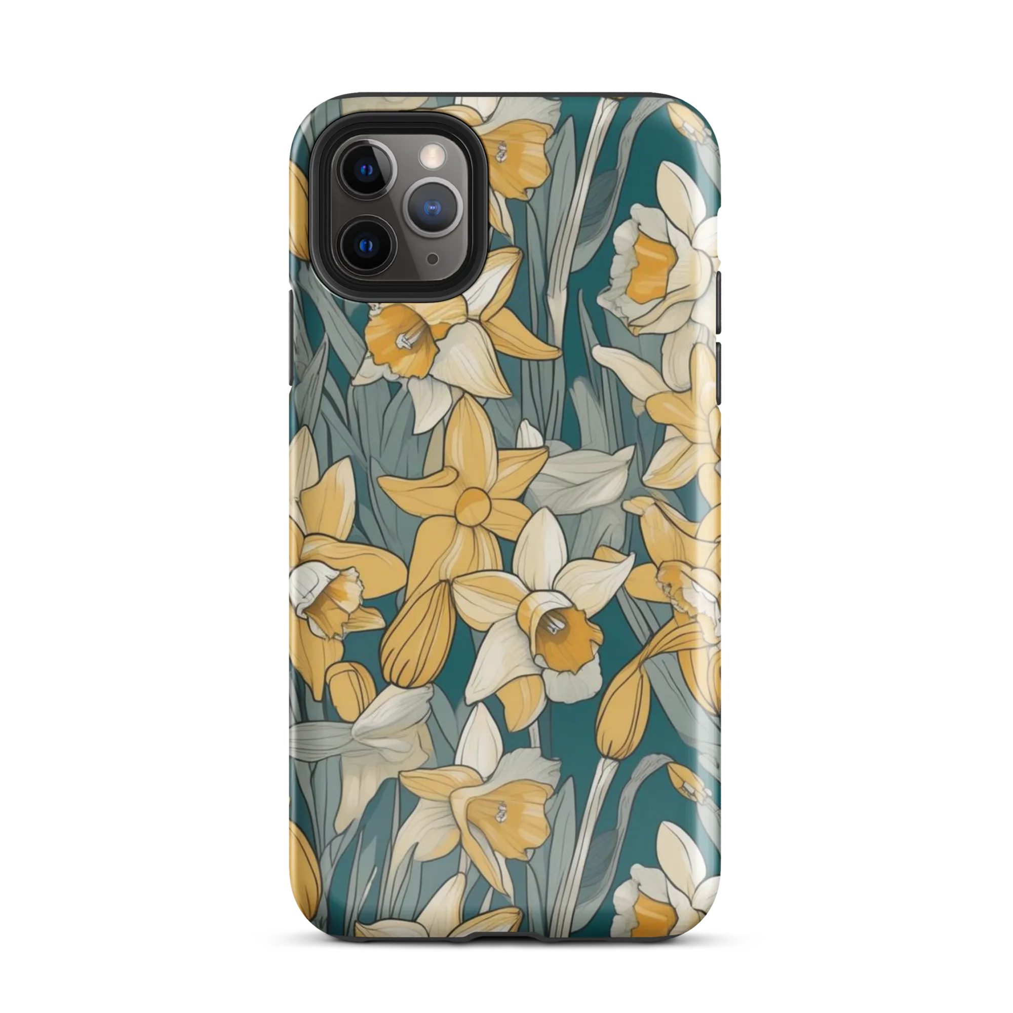 Daffodil Nocturne on Tough Case for iPhone® — Front