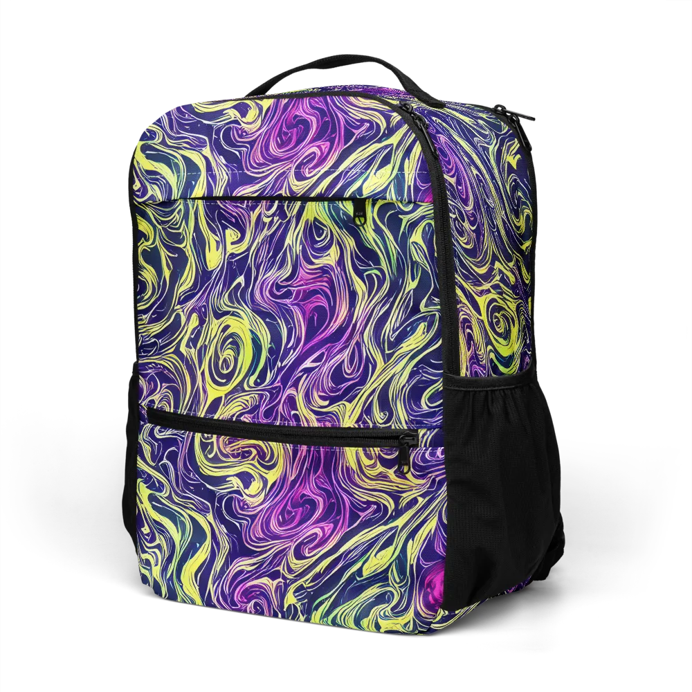 Vivid Drift on Utility Backpack — Left Front