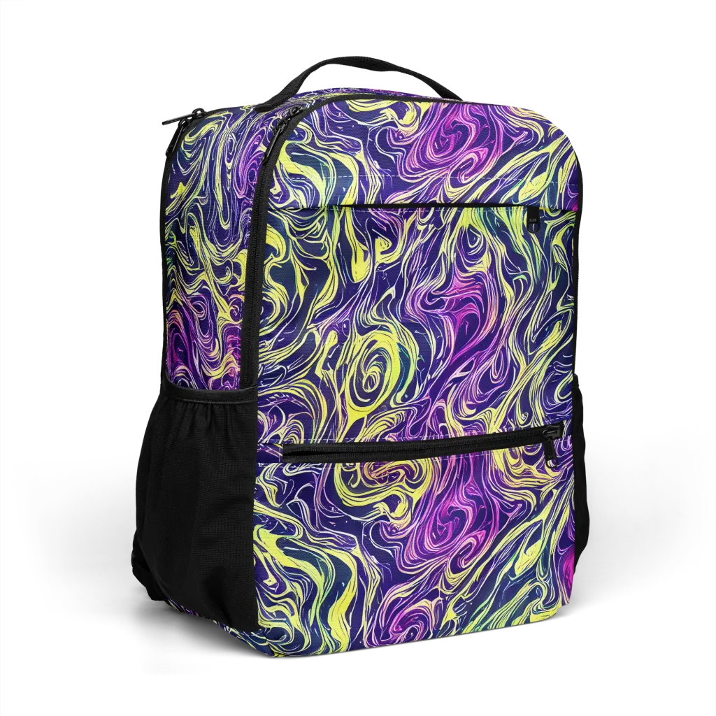 Vivid Drift on Utility Backpack — Right Front