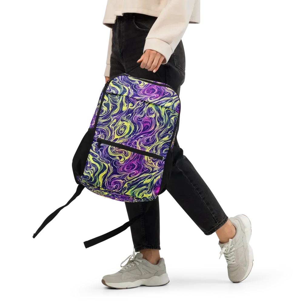 Vivid Drift on Utility Backpack — Front