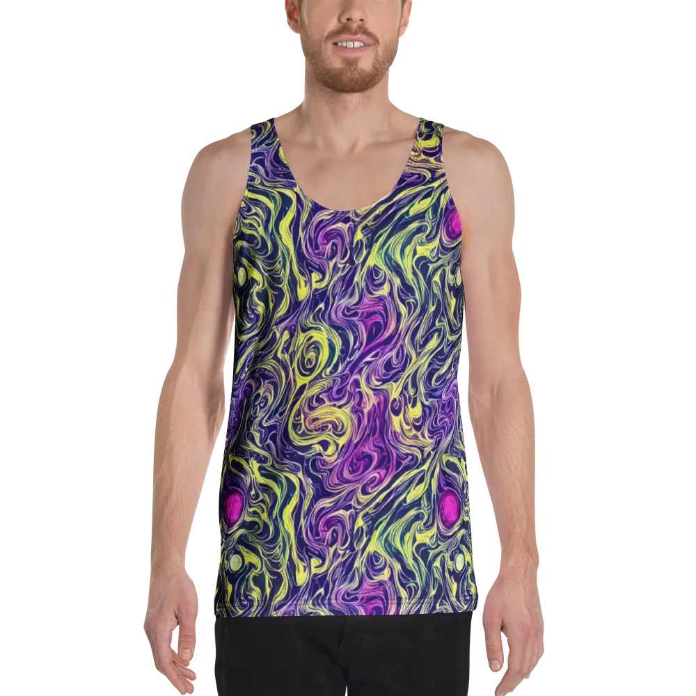 Vivid Drift on Men's Tank Top — Front