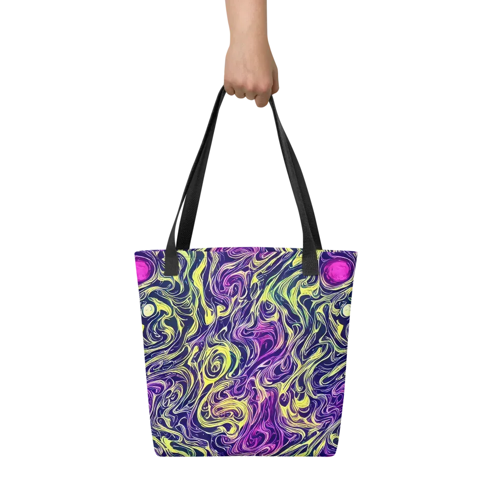 Vivid Drift on Tote Bag — Front